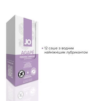 Набір лубрикантів Foil Display Box &ndash; JO Agape Lubricant &ndash; 12 &times; 10ml SO6766 фото