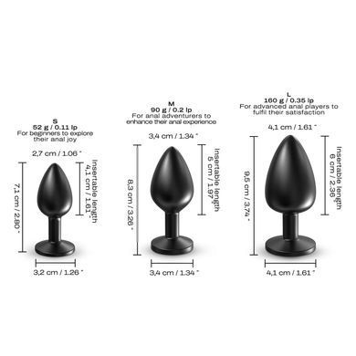 Анальна пробка Dorcel ONIX PLUG M SX1376 фото
