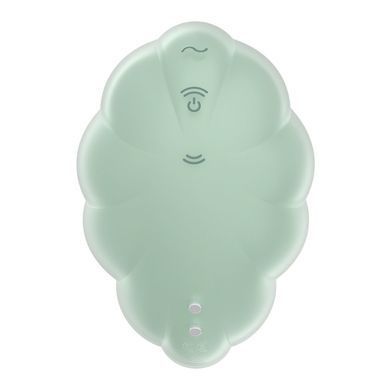 Вакуумний стимулятор з вібрацією Satisfyer Cloud Dancer Mint SO8973 фото