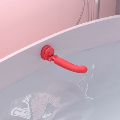 Смарт-міні секс-машина Lovense Mission 2 Vibrating suction cup dildo, 6500 вібрацій/хв, Touch Sense SX1306 фото