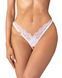 Трусики Obsessive Arrowel White crotchless thong 2XL/3XL SX2593 фото 1