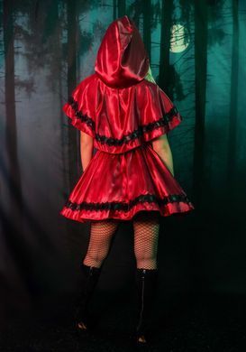 Еротичний костюм Червоної шапочки Leg Avenue Gothic Red Riding Hood XL, сукня, накидка SO9125 фото