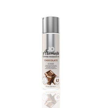 Натуральна масажна олія JO Aromatix Massage Oil Chocolate 120 мл SO6767 фото