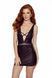 Сорочка Passion KRISTEEN CHEMISE black S/M SX1929 фото 1