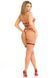 Портупея та гартери Leg Avenue Vegan Leather Harness Top and Garter S SX1712 фото 7