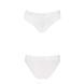 Трусики з широкою гумкою і мереживом Passion PS001 PANTIES M, white SO4172 фото 4
